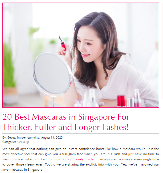 Xlash Cosmetics Singapore