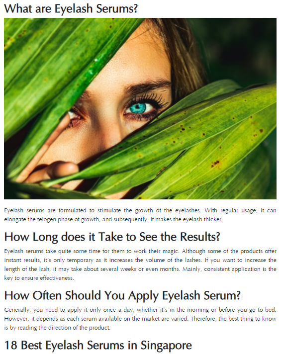 Xlash Cosmetics Singapore